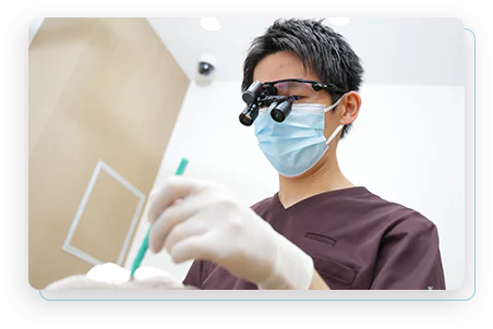 マイクロスコープ・拡大鏡でなるべく健康な歯を守る歯科治療